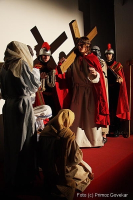 Jezus nagovori jeruzalemske žene   